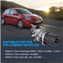 Dixhills Moteur d'essuie-glace avant compatible avec Clio III BR0/1 CR0/1 2005-2014 Grandtour 2008 - Van SB_ SR_ 2005 - Remplace
