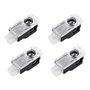 Merautop SJ Lot de 4 projecteurs LED pour portière de voiture - Projecteur de logo - Accessoires A1/A3/A4/A5/A6/A7/A8/Q2/Q3/Q5/Q