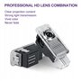 Merautop SJ Lot de 4 projecteurs LED pour portière de voiture - Projecteur de logo - Accessoires A1/A3/A4/A5/A6/A7/A8/Q2/Q3/Q5/Q