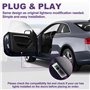 Merautop SJ Lot de 4 projecteurs LED pour portière de voiture - Projecteur de logo - Accessoires A1/A3/A4/A5/A6/A7/A8/Q2/Q3/Q5/Q