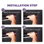 Merautop SJ Lot de 4 projecteurs LED pour portière de voiture - Projecteur de logo - Accessoires A1/A3/A4/A5/A6/A7/A8/Q2/Q3/Q5/Q