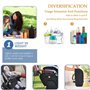 Sac Isotherme pour Biberon,Chauffe-Biberon Portable Sac Isotherme pour Lait Maternel Baby Biberon Tote Restez au Chaud ou au Fra