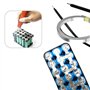 Ruban en Nickel,Bande de Nickel Bande Metallique Adhesive pour Batterie Bande de Nickel pour Batterie Accessoires de Soudage pou