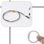 Ruban en Nickel,Bande de Nickel Bande Metallique Adhesive pour Batterie Bande de Nickel pour Batterie Accessoires de Soudage pou
