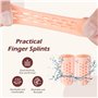 Protège Doigts en Gel,12 PCS Protège-Doigts en Silicone Respirant Protecteur de Doigt pour Blessures Déchirures et Usage Médical