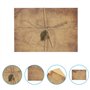 Ensemble de Enveloppes de Papier,12 Papier à Lettre A5 6 Enveloppes Retro 6 Pendentif en Métal 6 Corde de Jute Papier à Lettre V