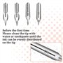 Ensembles de Calligraphie,Plume de Calligraphie Ensemble de Stylos de Calligraphie Stylos de Calligraphie Kit de Calligraphie Pl