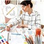 Ensembles de Calligraphie,Plume de Calligraphie Ensemble de Stylos de Calligraphie Stylos de Calligraphie Kit de Calligraphie Pl