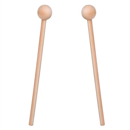 Lot de 2 maillets en bois xylophone pour enfants