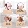 AOOTUERL 6 Paires Coussinets Protection Chaussure Homme et Femme, Inserts de Talons épais-Autocollants, pour l'arrière du Talon 