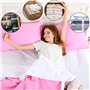 AOOTUERL 4 Pcs Tendeurs de Drap pour Drap de lit, organiseurs de draps de lit pour Armoire, Ceinture de Rangement（King）
