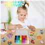 Perle a Repasser, 6300 Perles avec Plaques de Perles Fusibles, Kit de Recharge de 5 mm, Modèles et Accessoires pour Anniversaire