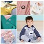 Bouton pression metal,Pression metal couture,9,5 mm, Adaptés pour les travaux manuels de bricolage, les vêtements pour enfants, 