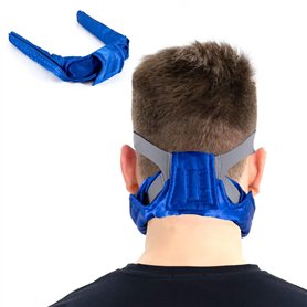 ZYXTLY CPAP Masque respiratoire pour apnée du sommeil CPAP Accessoire CPAP Masque couvre-chef CPAP Protège-nuque universel pour