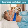 ZYXTLY CPAP Masque respiratoire pour apnée du sommeil CPAP Accessoire CPAP Masque couvre-chef CPAP Protège-nuque universel pour 