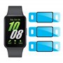 Heioloo 3 Pièces Protection Écran pour Samsung Galaxy fit 3 Verre Trempé avec cadre de positionnement [Sans Bulles] 9H Dureté An