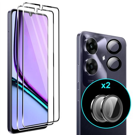 Heioloo [4 Pièces Verre Trempé pour Realme C61