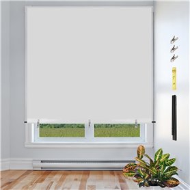 Store Occultant sans Percage Tissu Coupable Rideau pour l'isolation Thermique Couvrir Velux Fenêtre Noircir Chambre Porte Vitres