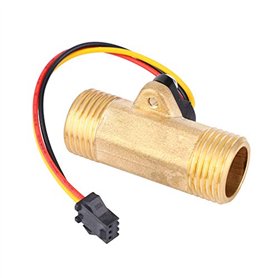 G1 / 2 "compteur de débitmètre 1-30L / min de débitmètre masculin de commutateur d'effet Hall à effet de Hall d'écoulement d'eau