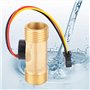 G1 / 2 "compteur de débitmètre 1-30L / min de débitmètre masculin de commutateur d'effet Hall à effet de Hall d'écoulement d'eau