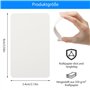 Lot de 200 cartes vierges en papier kraft - Cartes de visite - Cartes vierges à personnaliser soi-même - Cartes de vœux, cartes 