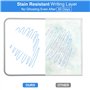 Ensemble de tableau blanc effacable - tableau magnetique enfant format A4 (30 x 21 cm) - Tableau blanc effacable - Tableau blanc