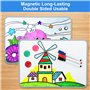 Ensemble de tableau blanc effacable - tableau magnetique enfant format A4 (30 x 21 cm) - Tableau blanc effacable - Tableau blanc