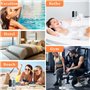Flacon voyage - Kit voyage produit toilette - Flacons de voyage en silicone - Set de 17 - rechargeables et étanches - parfaits p