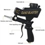 Sableuse - Sableuse Pneumatique Portable Sableuse Aerogommage Sableuse Pistolet à Sablage Professionnel pour le Polissage Métall