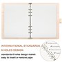 135 Feuilles A5 Recharge Papier en Pointillé - Inserts de Planificateur de Classeur à 6 Anneaux -Pointillés Épais Idéal Pour Car