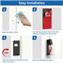 Support Adhésif sans perçage pour nouveau sonnette vidéo sans fil (Battery Video Doorbell), Fixation Adhésive 3M sans Perçage, I