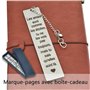 Marque-Page pour Meilleure Amie -Cadeau Femme Anniversaire- Idée Cadeau Original pour Femme - Anniversaire et Noël - Cadeau pour