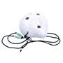 Alnicov 6 trous Ocarina,Bouteille de vin Style Alto C Ocarina,Ice Crack Glacé Craft Blanc