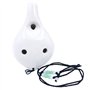 Alnicov Ocarina/ocarina 6 trous peint à la main Lotus Style bouteille de vin Alto C Beau design, parfait pour les débutants