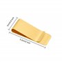 QH-Shop Mince Pince à Billets en Métal 8 Pcs Portefeuille Clips Porte-Cartes pour Crédit Ticket Espèces Document Fixe Cadeau pou