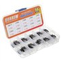 HUAREW 10 valeurs 50 pièces régulateur de tension fixe positif LM317T L7805 L7806 L7808 L7809 L7810 L7812 L7815 L7818 L7824 TO-2