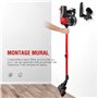 koticidsin Aspirateur Balai sans Sac, Aspirateur à Main 2 en 1(800W/16Kpa Puissance d'aspiration, Filtration HEPA, Brosse pour S