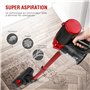 koticidsin Aspirateur Balai sans Sac, Aspirateur à Main 2 en 1(800W/16Kpa Puissance d'aspiration, Filtration HEPA, Brosse pour S