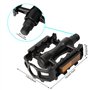 Montagne Vélo Pédales 9/16 Pedale MTB Pédales VTT Convient pour Les vélos de Montagne