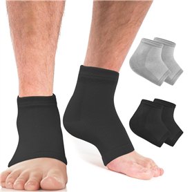 chaussettes hydratantes à talon