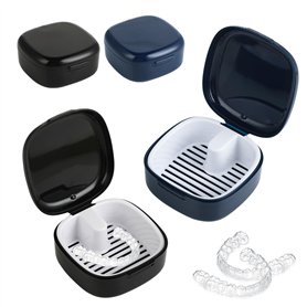 2 Pièces Boîte Appareil Dentaire - Boîte Gouttière Dentaire