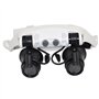 PROW® Nouveau Bandeau Head-Worn Lunettes Loupe 10x 15x 20x 25x LED Réparation de Montres pour bijoutier Gamer pour agrandissemen