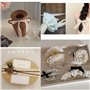6 Rouleau Rouleaux Ruban Dentelle 30 m Vintage Ruban Dentelle Coton Décoratif Tissu Dentelle au Mètre pour Mariage Décoration Br