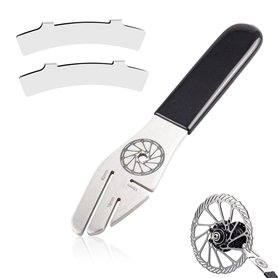 XIAQICA 3 Pièces Kit clé à Molette Ajusteur Frein à Disque Vélo 42/18/15 mm Outil Correction Réglage Réparation Plaquettes Clé C