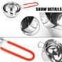 XIAQICA Kit de Fabrication de Bougies Fabrication Bougie Meche Bougie 210 Mèches pour Bougies 2 Plaques Fixes 10 Feuilles de Rub