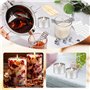XIAQICA Kit de Fabrication de Bougies Fabrication Bougie Meche Bougie 210 Mèches pour Bougies 2 Plaques Fixes 10 Feuilles de Rub