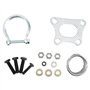 Dixhills Convertisseur catalytique avec pièces de montage de rechange pour C1 II PA, PS C3 II SC C4 II Cactus DS3 Hatchback Cros