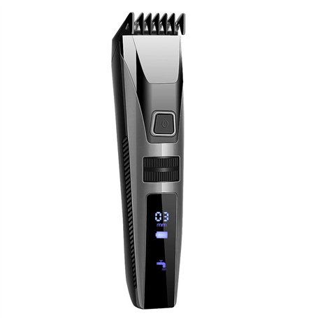 Tondeuse Cheveux Professionnelle Tondeuse Barbe Electrique Imperméable avec Peigne de Réglage Motorisé
