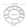 2pcs 10mm en Alliage d'Aluminium Général Cales Universelles pour Goujon 4/5