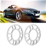 Entretoises de Roue, 2pcs 10mm en Alliage d'Aluminium Général Cales Universelles pour Goujon 4/5